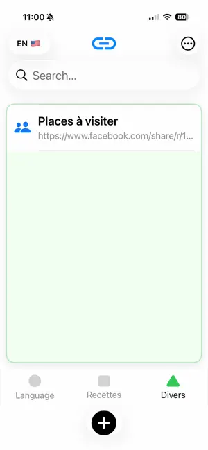 LinkHub: Web Link Manager screenshot 1
