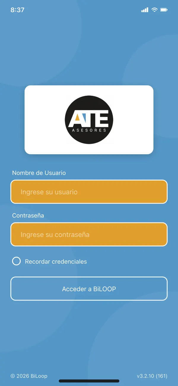 Screenshot #1 pour ATE Asesores