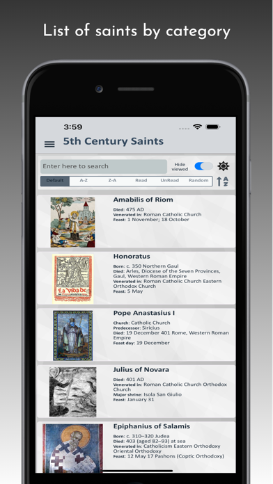 Catholic Saints & Blessed Screenshot
