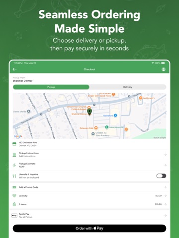 Shalimar Delmar iPad screenshot
