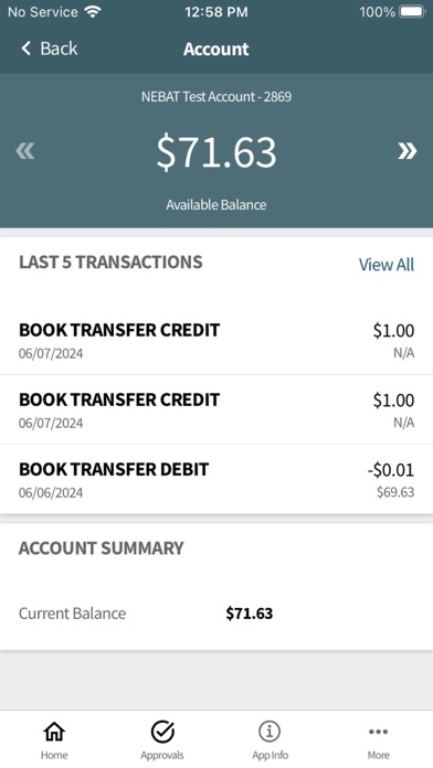 National Exchange Business Screenshot