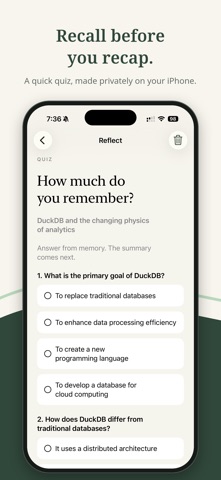 qLog: Read & Recall Screenshot 3 of 5