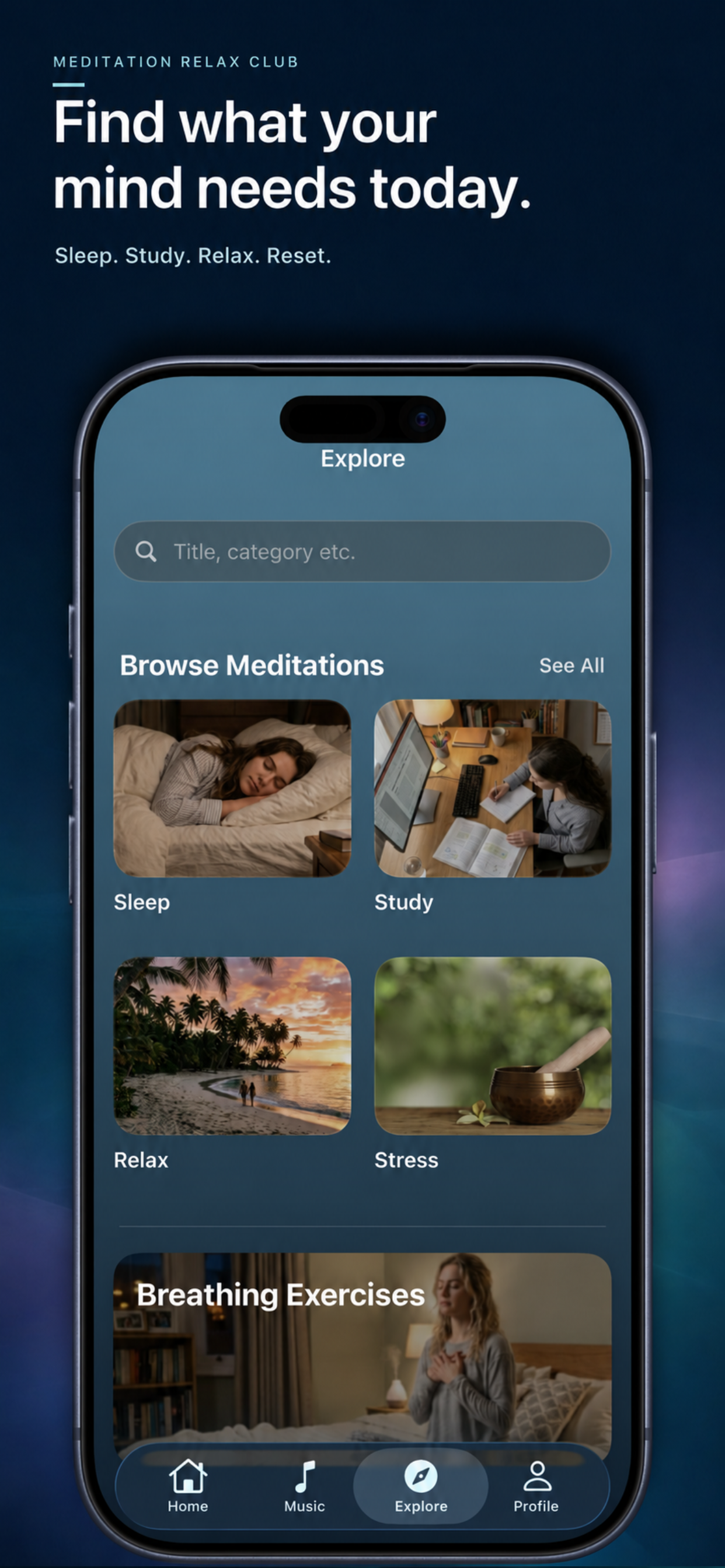 Meditation Relax Club screenshot 3
