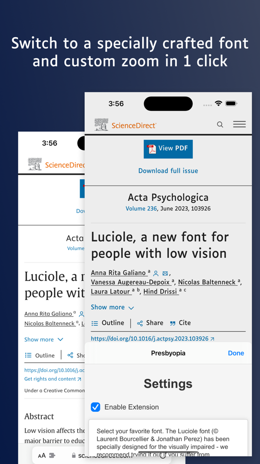 Presbyopia Font Zoom - 1.0.1 - (macOS)