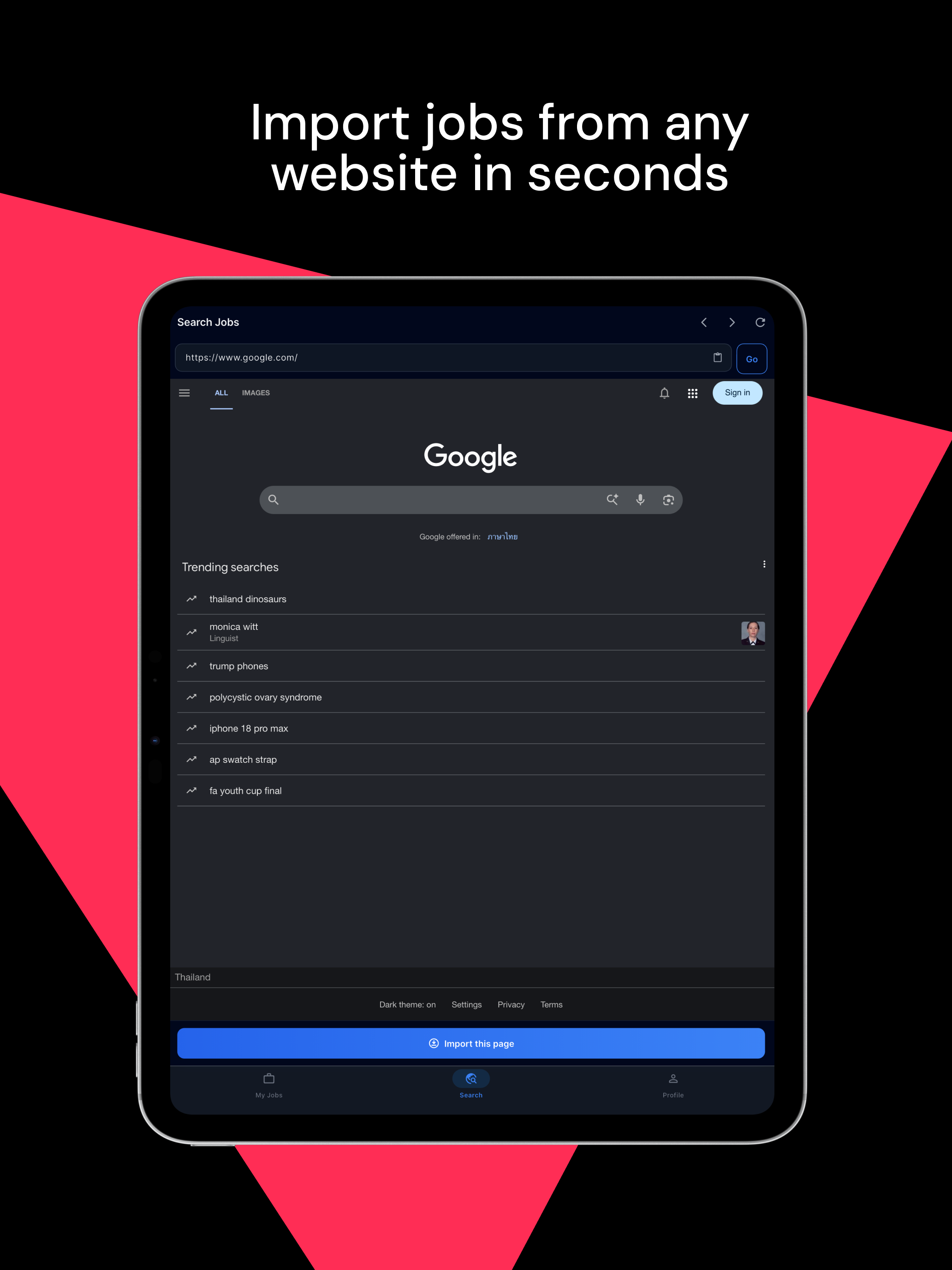 JobSnap: AI Job Tracker