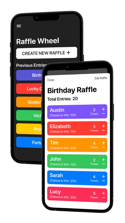 #2. Raffle Name (iOS) By: Appcano LLC