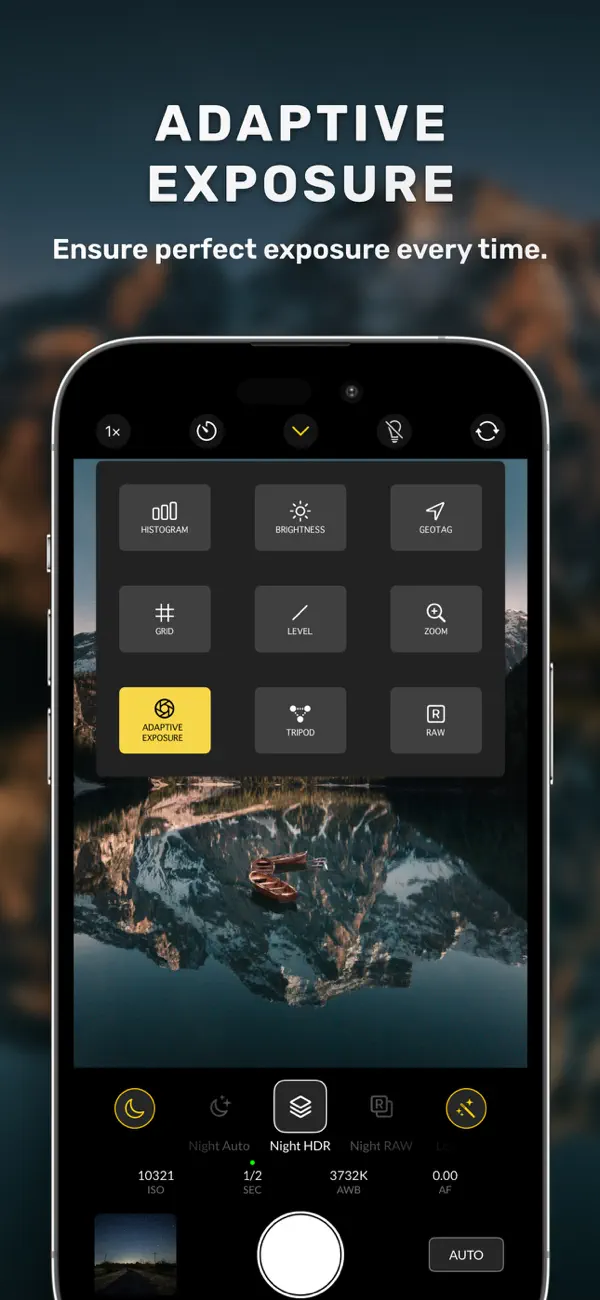 #4. Nightcam Camera: Night Mode (iOS) Által: RAY INFORMATICS YAZILIM TEKNOLOJI MEDYA DANISMANLIK VE EGITIM TICARET LIMITED SIRKETI