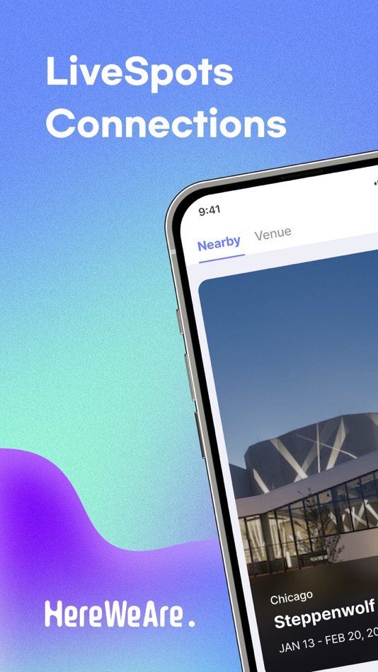 #1. HereWeAre:LiveSpots Connection (iOS) 由: HWA Communication Co. Ltd.