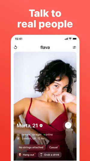Flava: Casual Dating & Chat screenshot 2
