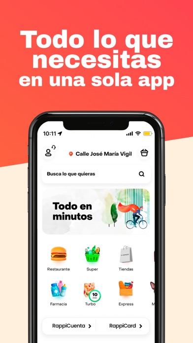 Screenshot #1 pour Rappi: Súper y Comida Online