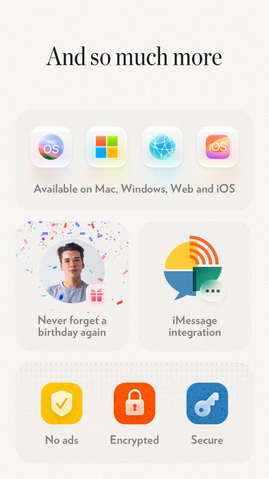 #8. Mesh: Contacts + CRM (iOS) 게시자: Clay Engineering