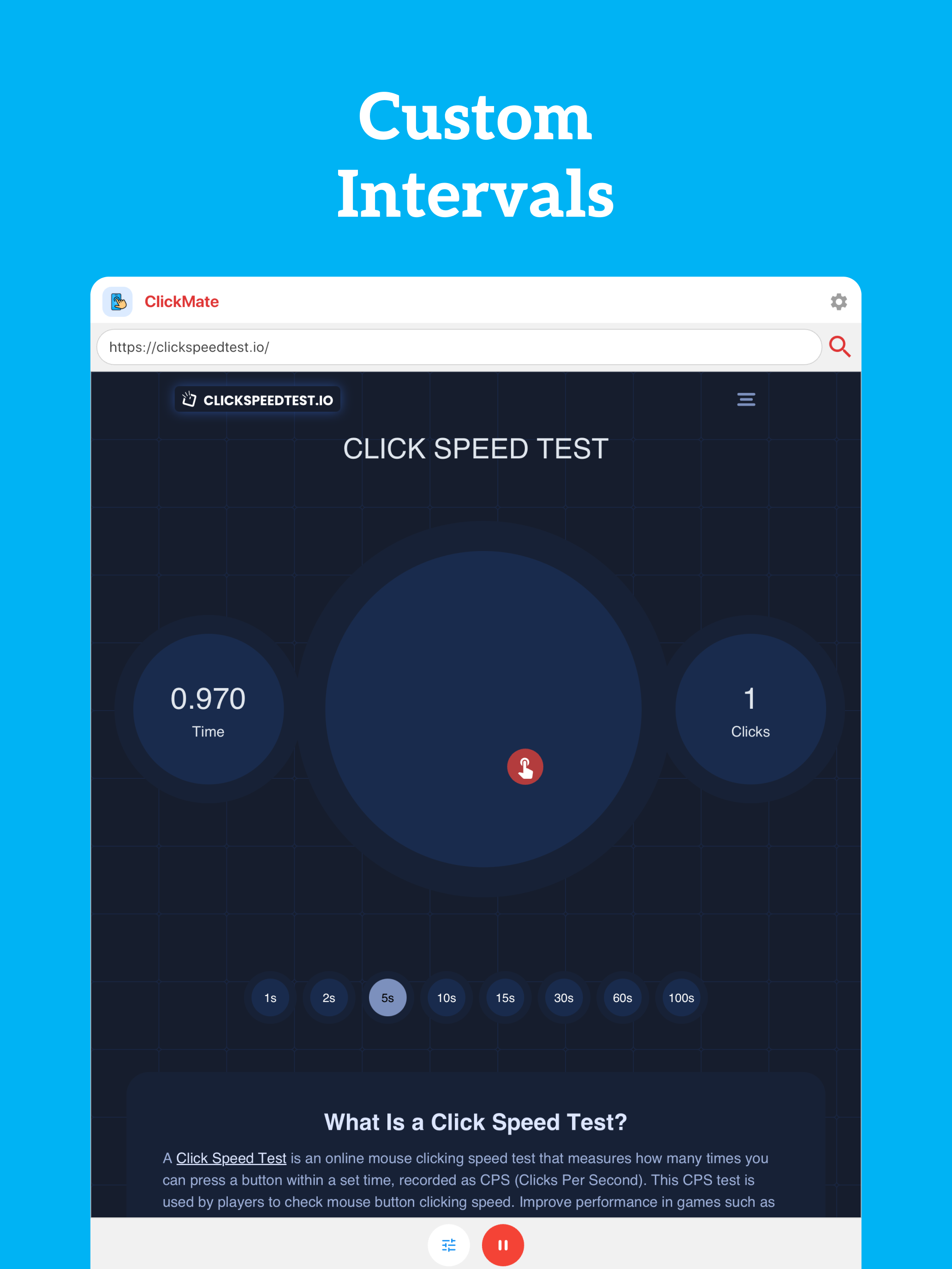 Auto Clicker - Click Mate