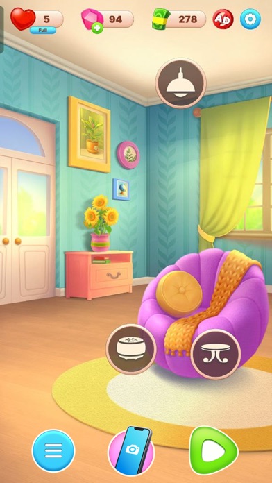 Hotel Makeover Sort & Decorate Screenshot