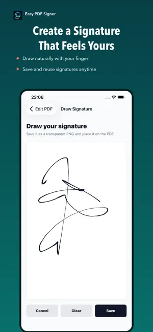 Easy PDF Signer screenshot 4