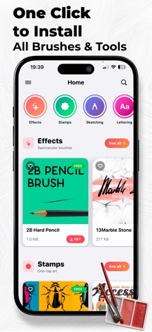 Brushes for Procreate ™ Screenshot 2 of 6