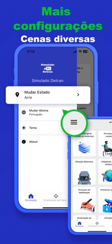 Simulado Detran 2026:Prova CNH iPhone screenshot 8