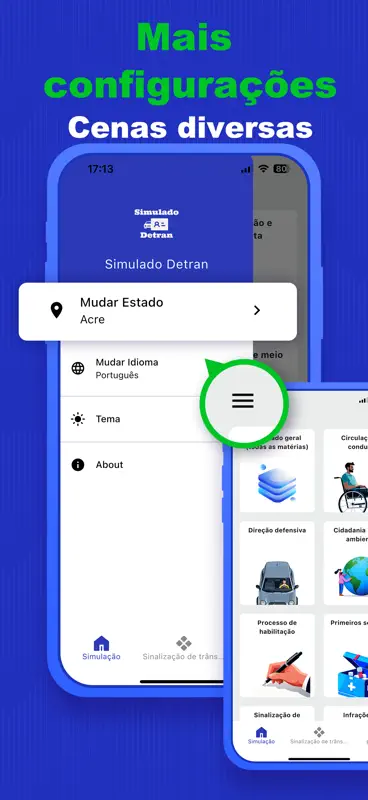 Simulado Detran 2026:Prova CNH screenshot 8 of 9