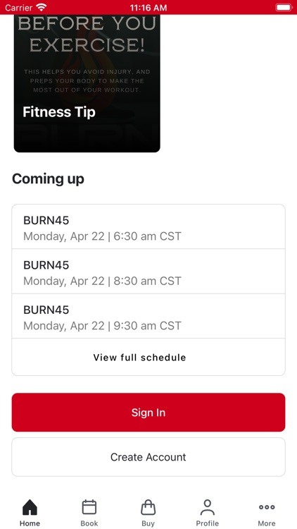 Burn Fitness Center