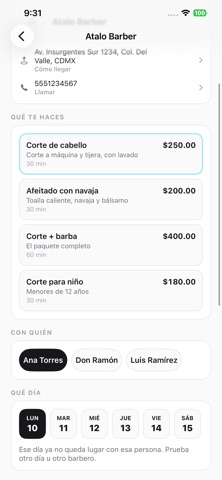 Barbero.mx Screenshot 10 of 10