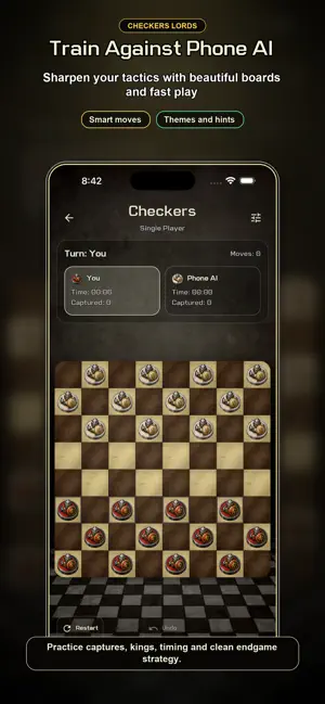 Checkers Lords: Draughts screenshot 2