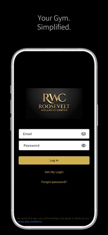 Roosevelt Wellness Center iPhone screenshot