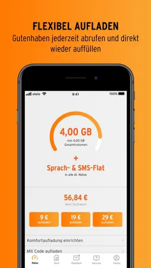 Screenshot von Mein Otelo auf dem iPhone 3