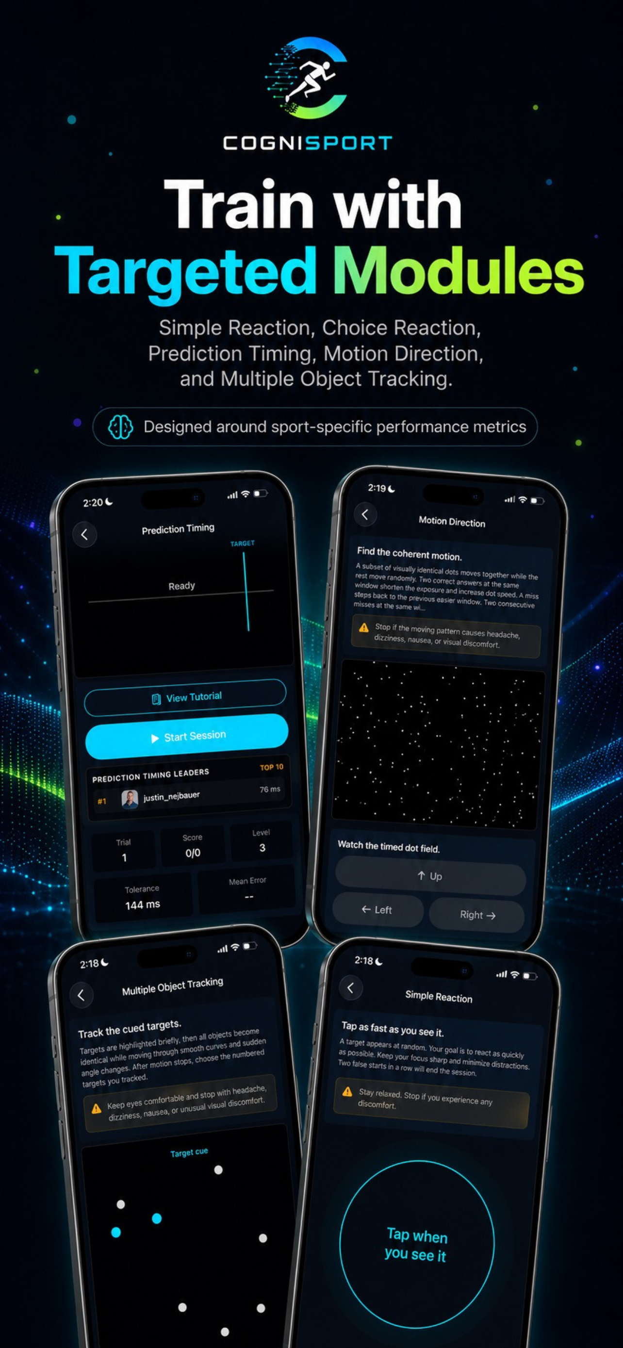 CogniSport screenshot 6