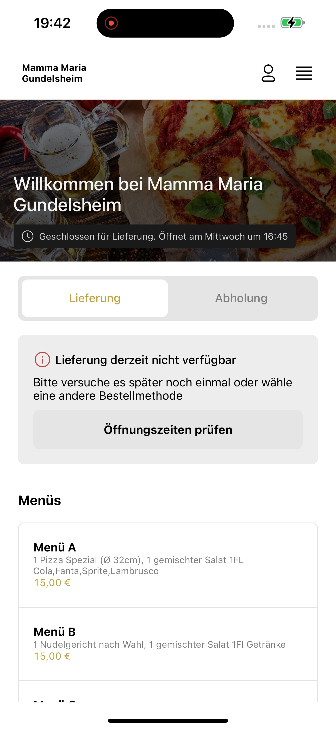Mamma Maria Gundelsheim screenshot 5