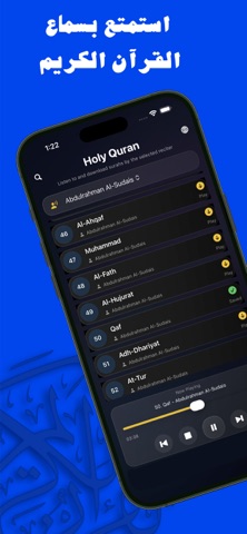 The Audio Holy Quran screenshot