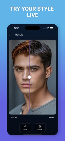 Hair AI & Hairstyle Try On screenshot
