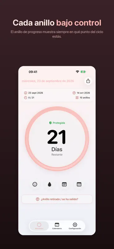 MyRing - Anillo anticonceptivo screenshot 1 of 10