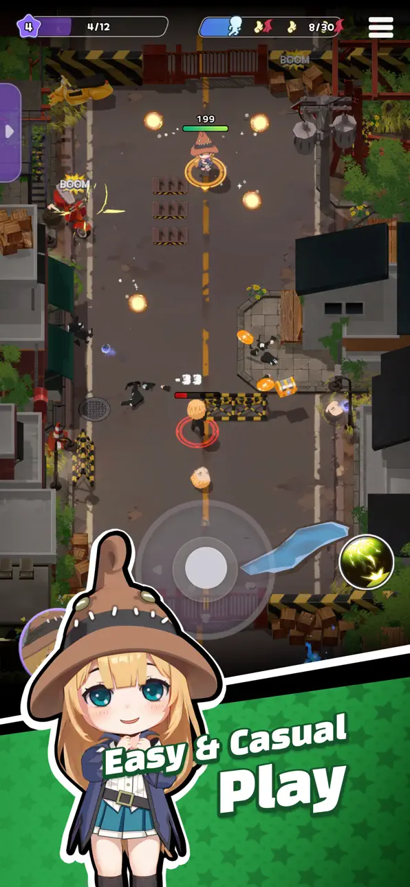 Yokai GO! - Super Cute Shooter Hack screenshot 5 - iOS game interface