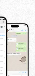 Messenger Web screenshot #2 for iPhone