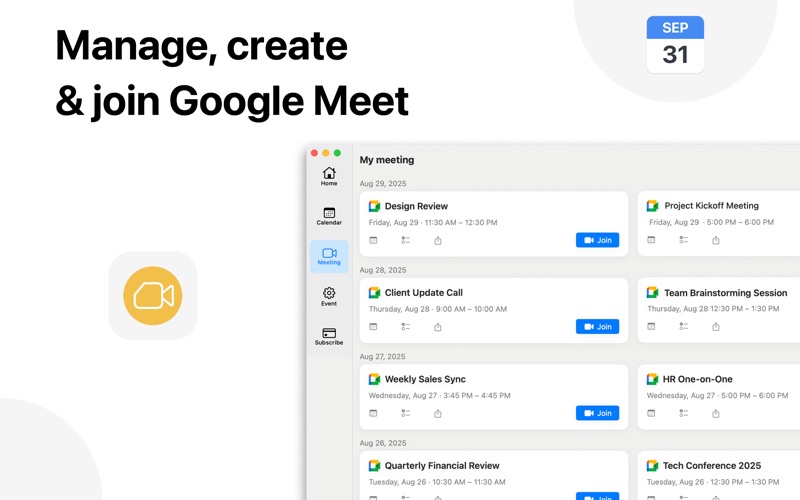 Screenshot #3 pour App for Google Calendar