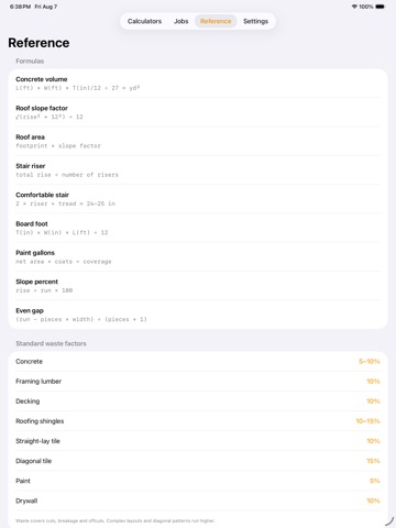 Buildmeasure: Trade Math screenshot 4