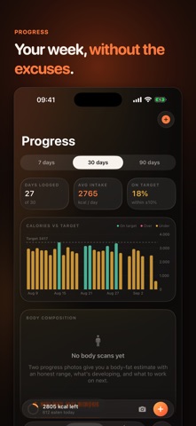 AI Calorie Tracker: Caltracker iPhone screenshot