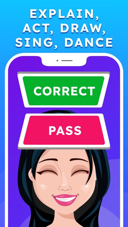 Charades Party Game Hands up