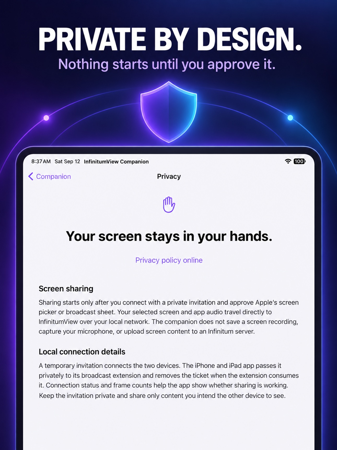 Screenshot 6 of InfinitumView Companion