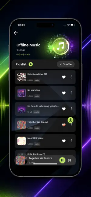Offline Music Dual: Splizon screenshot 4