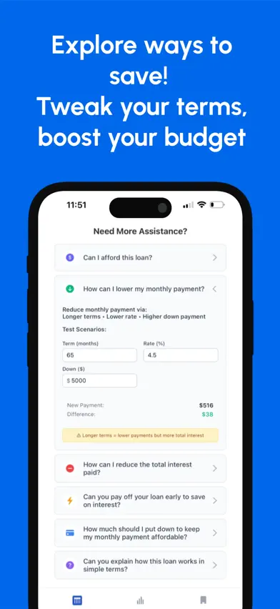 Smart Auto Loan Calculator screenshot 4