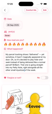 Petty Note screenshot