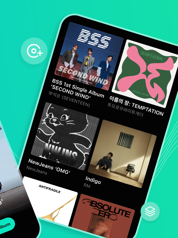 Weverse Albums iPad screenshot 2