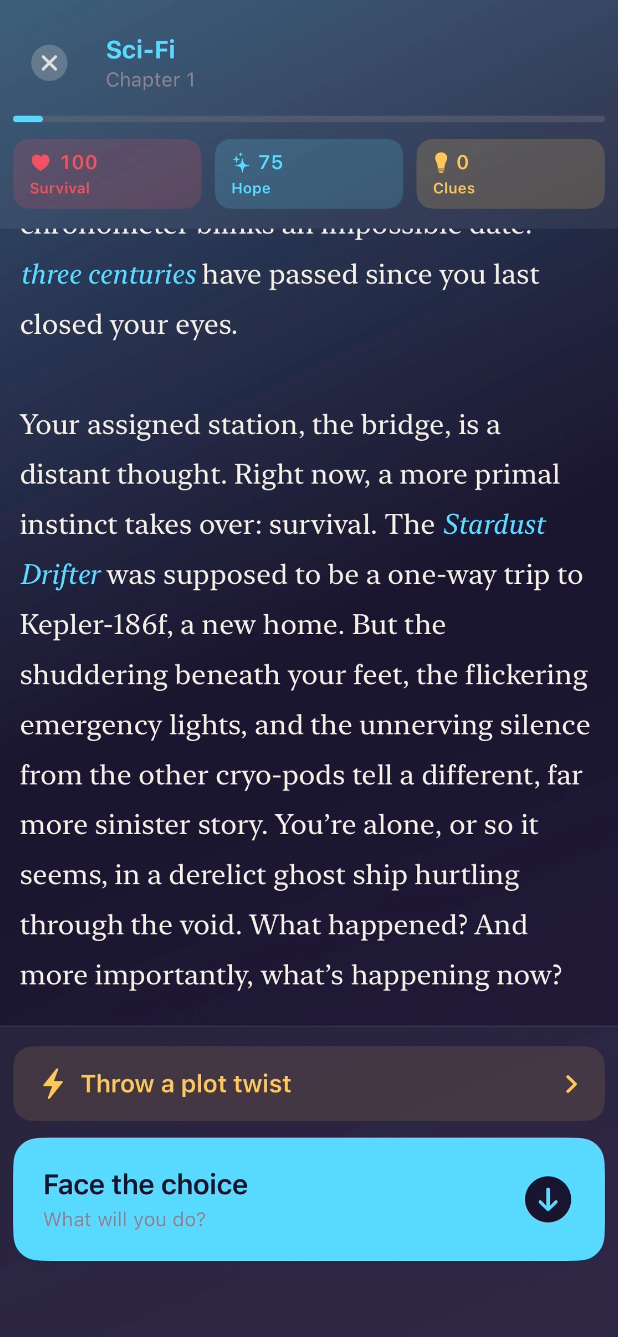 Infinite Chapter screenshot 2
