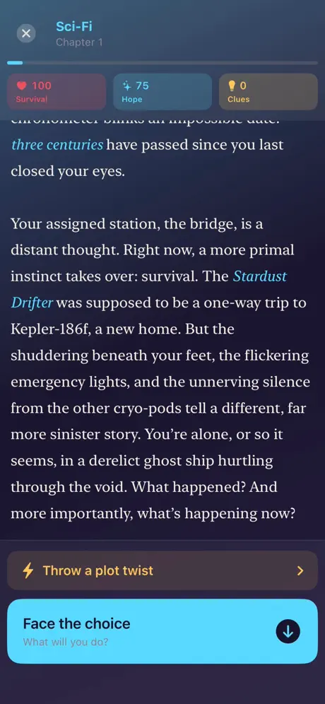 Infinite Chapter screenshot 2