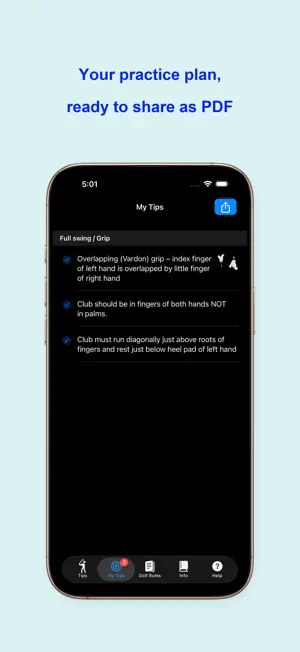 Golfmaster Tips screenshot 2