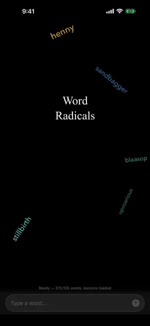 Word Radicals: Etymology screenshot 1