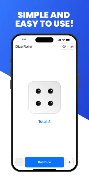 Dice Roller - Roll it! screenshot 1