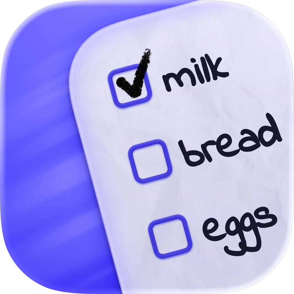 Shared Grocery Shopping List+