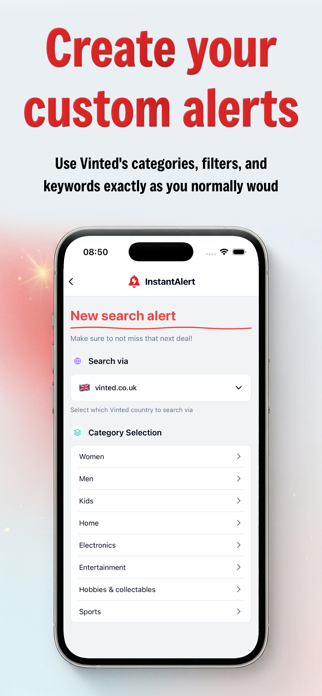 InstantAlert.me Screenshot 2 of 7