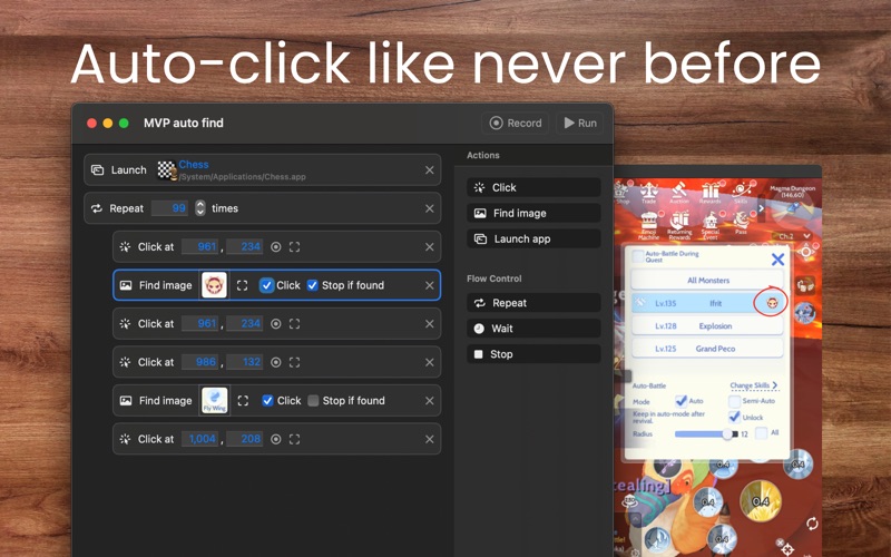 ClickPaw app screenshot